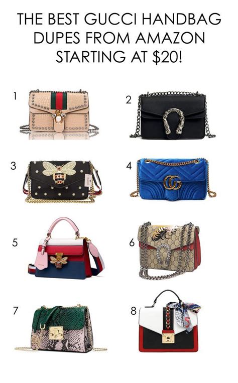 dupe bags amazon|best gucci dupes on amazon.